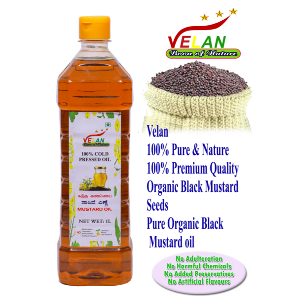 velan velan oils velan wood pressed oils VELAN MUSTARD OIL 1L